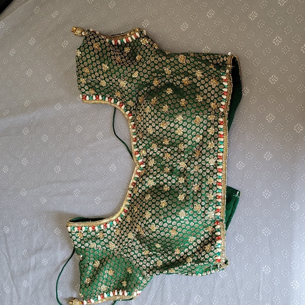 Brocade saree blouse